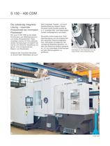 S 150 - S 400 CDM Series Kombinierte Wälzfräs- und Anfas-/Entgratmaschine-2