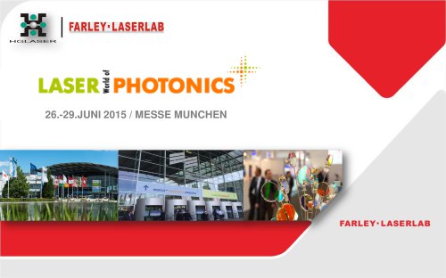 HGLASER SHINNING LASER WORLD OF PHOTONICS MUNICH