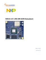 WB10-AT i.MX 8M SOM Datasheet