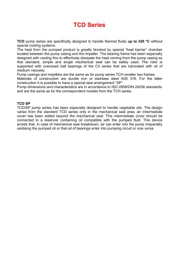 centrifugal pumps TCD