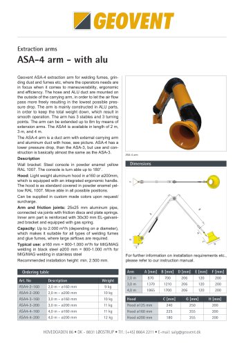 Data Sheet ASA-4
