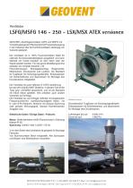 LSFG/ MSFG 146- 250 LSX/MSX Ventilator - 1