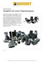 Saugdüsen Typ SE - 1