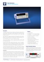 5065 6.5 Digit Multimeter Data Sheet