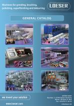 LOESER  General Katalog  for all types of Loeser Machines