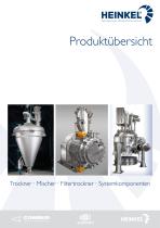 Trockner • Mischer ■ Filtertrockner • Systemkomponenten - 1