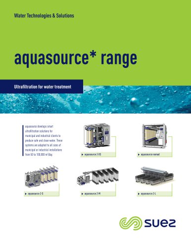 aquasource* Ultrafiltration Systems