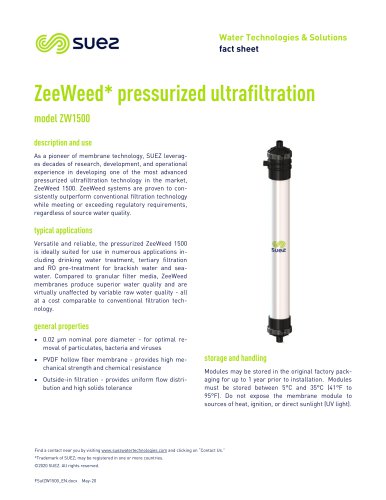 ZeeWeed 1500