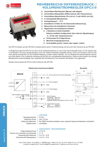 Datenblatt DPC310