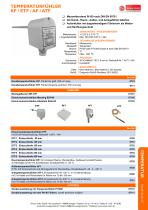 Datenblatt Raumtemperatursensor