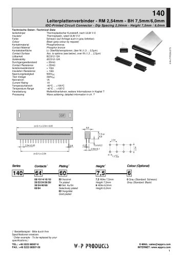 Leiterplattenverbinder