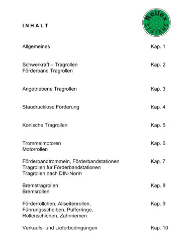 <b>KONSTRUKTIONSKATALOG ROLLEN</b>