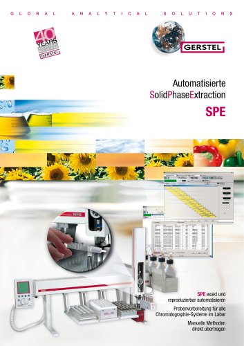 Automatisierte Festphasenextraktion SPE