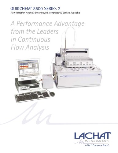 QuikChem 8500 Series 2 FIA System