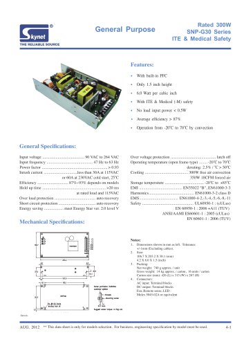 SNP-G30 series