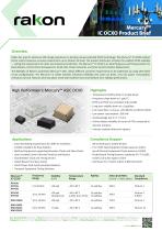 MERCURY OCXO BRIEF FACT SHEET