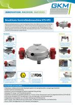 Datenblatt Druckfeste Kontrollsiebmaschine KTS-VP2