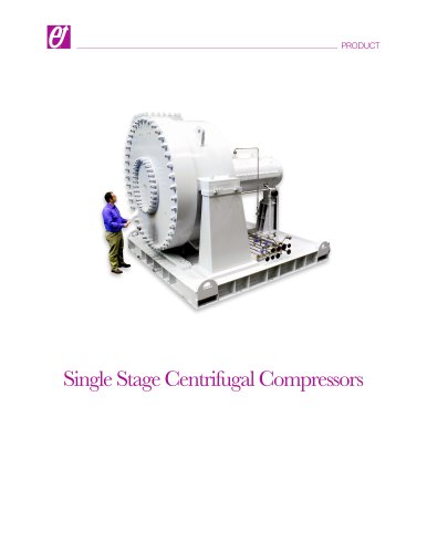 Single Stage Centrifugal Compressors