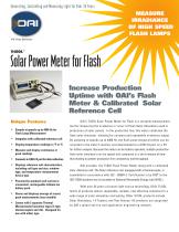 TriSOLSolar Power Meter for Flash