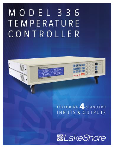 Model 336 Cryogenic Temperature Controller