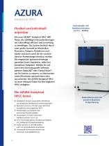 AZURA Analytical HPLC Broschüre - 2