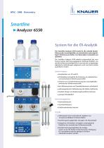 Smartline Analyzer 6550 brochure - 1