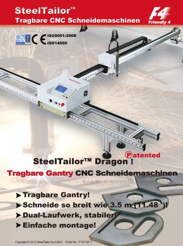 SteelTailor Portable CNC cutting machines(Dragon)-de