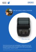 MP-B20 SERIES MOBILE PRINTER