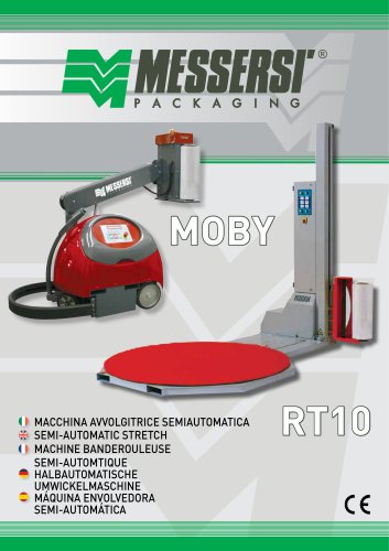 RT10/ MOBY halbautomatische umwickelmaschine