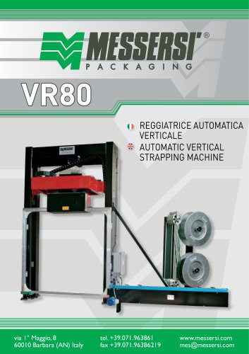 VR80 automatic vertical strapping machine