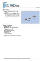 CAM-F77B, F77C HDMI Connectors