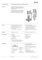 Thermostatische Expansionsventile für Ammoniak, Typ TEA - 2