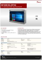 10.1" Intel® Celeron® N6211 Open Frame Panel PC W10IE3S-OFH2