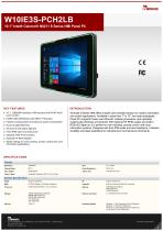 10.1" Intel® Celeron® N6211 S Series HMI Panel PC W10IE3S-PCH2LB