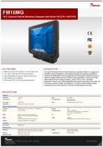 10.4" Android Vehicle Mounted Computer with Genio 510 A78 + A55 CPU FM10MG