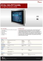 10.4" Multi-Touch Panel Mount Display R10L100-PPT2(HB)