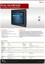 10.4" Resistive Touch Panel Mount Display R10L100-PMT2OD