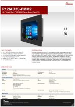 12.1" Intel® Core™ i5-1235U Panel Mount Panel PC R12IAD3S-PMM2