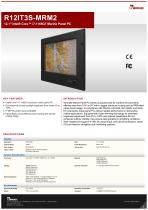 12.1" Intel® Core™ i7-1165G7 Marine Panel PC R12IT3S-MRM2