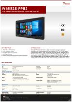 14.9" Intel® Celeron® N6211 PP Series HMI Panel PC W15IE3S-PPB2