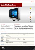 15" Intel® Celeron® N2930 ATEX Panel PCs R15IB3S-65EX