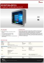 15" Intel® Core™ i5-1135G7 Open Frame Panel PC R15IT3S-OFC3