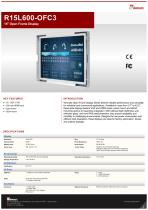 15” Open Frame Display R15L600-OFC3