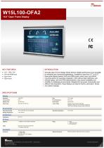 15.6” Open Frame Display W15L100-OFA2
