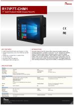 17" Intel® Pentium® N4200 Chassis Panel PC R17IP7T-CHM1