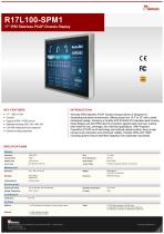 17" IP65 Stainless PCAP Chassis Display R17L100-SPM1
