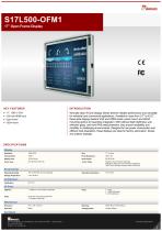17” Open Frame Display S17L500-OFM1