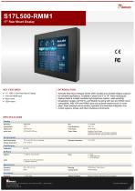 17" Rear Mount Display S17L500-RMM1