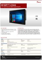18.5" Intel® Pentium® N4200 Chassis Panel PC W18IP7T-CHA2