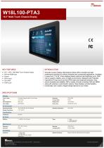18.5" Multi-Touch Chassis Display W18L100-PTA3